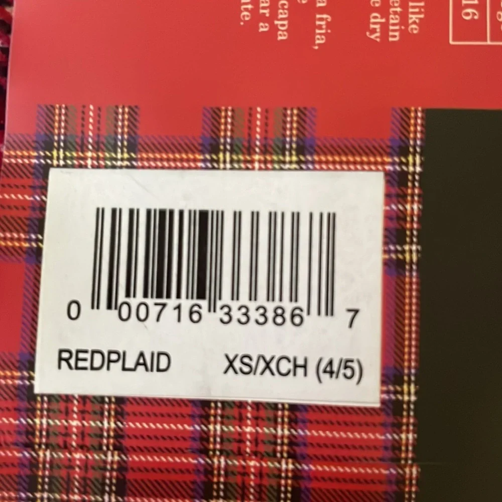 2 pcs LANZ plaid psi jams set girls XS (4/5)